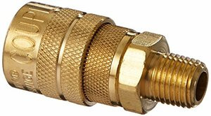 MILTON MI716S 1/4 x 1/4 Male NPT M StyleAir Coupler