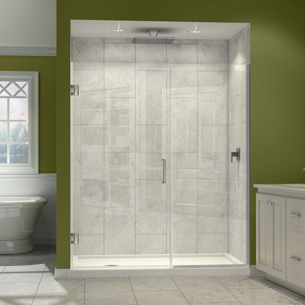 DreamLine SHDR-244407210-04 Unidoor Plus Frameless Hinged Shower Door