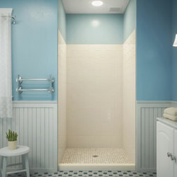 DreamLine SHBW-1532760-22 The DreamLine Q-Wall-VS Backwall panels will transform the look of your shower or tub space. Our Backwall kits are a great alternative to expensive tile and add a modern look with a modern, vertical subway pattern. Featuring