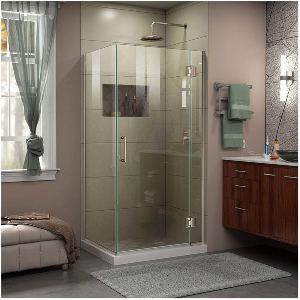 DreamLine Unidoor-X E13030-04 Frameless Shower Door Enclosure
