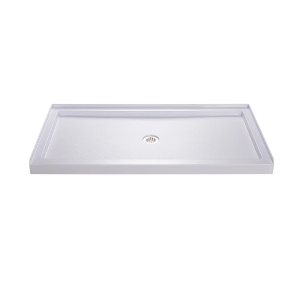 DreamLine SlimLine DLT-1136540 Acrylic Shower Base with SlipGrip Anti-Slip Floor