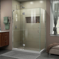 DreamLine E32430L-01 The DreamLine Unidoor-X is a frameless shower door, tub door or enclosure that features a luxurious modern design, complementing the architectural details, tile patterns and the composition of your bath space. Unidoor-X showcases