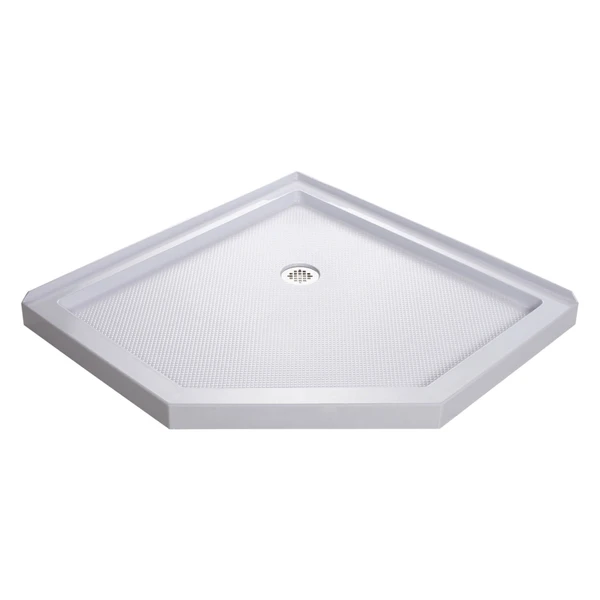 DreamLine SlimLine DLT-2042420 Acrylic Shower Base with SlipGrip Floor
