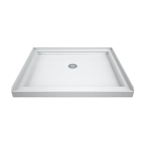 DreamLine DLT-1132320 SlimLine Shower Base – High-Gloss Acrylic with SlipGrip Textured Floor