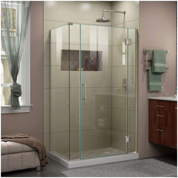 DreamLine Unidoor-X E1280634-04 Frameless Shower Door Enclosure