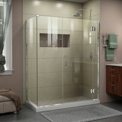 DreamLine E12330530-01 The DreamLine Unidoor-X is a frameless shower door, tub door or enclosure that features a luxurious modern design, complementing the architectural details, tile patterns and the composition of your bath space. Unidoor-X