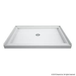 DreamLine DLT-1134420 The DreamLine SlimLine shower bases showcase premium high-gloss acrylic, reinforced with fiberglass for durability and a modern, low profile design. SlipGrip textured floor surface offers slip resistance for safety. Glossy