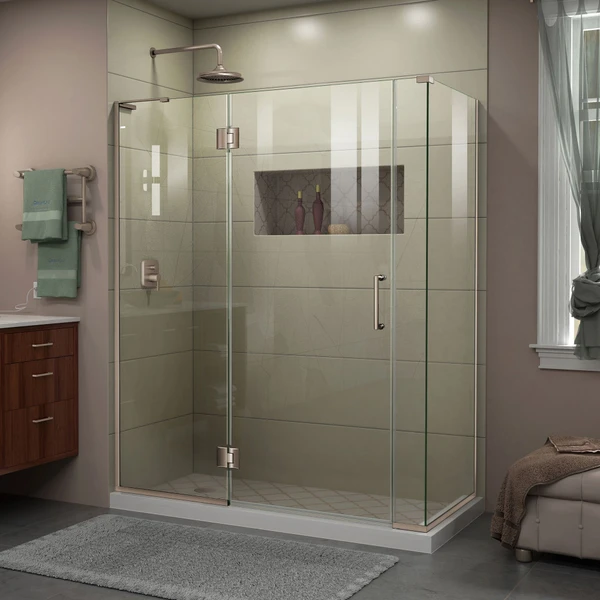 DreamLine Unidoor-X E3270634L-04 Frameless Shower Door Enclosure