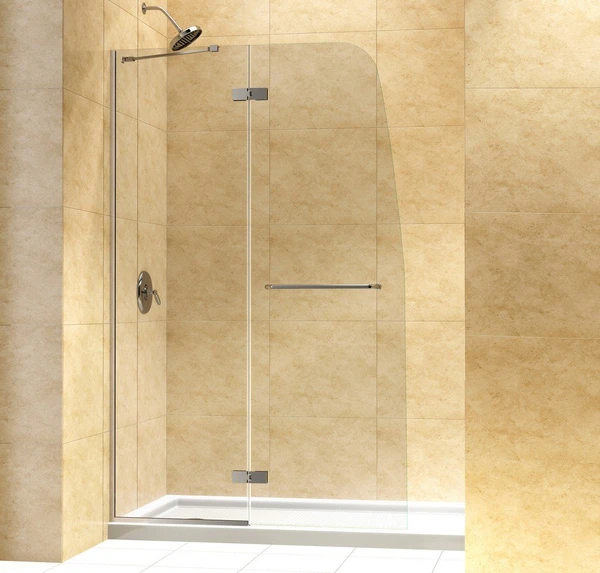 DreamLine Aqua Ultra DL-6524C-01CL Frameless Curved Shower Tub Screen