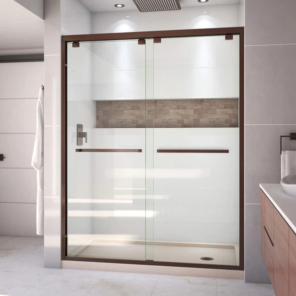 DreamLine Encore DL-7007R-22-06 Frameless Bypass Sliding Shower Door