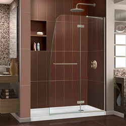 DreamLine DL-6520R-04CL The DreamLine Aqua Ultra is frameless shower or tub screen with European appeal and modern architectural design. With a stunning curved silhouette that creates an open, inviting feel, the Aqua Ultra will transform your