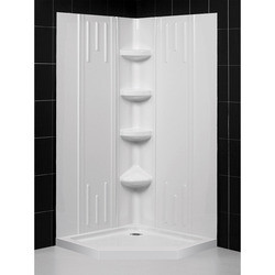 DreamLine DL-6041C-01 DreamLine combines a SlimLine shower base with coordinating shower backwall panels to create a convenient kit that can transform a shower space. The SlimLine shower base incorporates a low profile design for a sleek modern look.