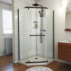 DreamLine DL-6030-22-06 The DreamLine Prism neo-angle shower enclosure features a corner design and a modern shape that is the perfect complement to any bathroom. The Prism maximizes space and creates an open appearance with a frameless glass design