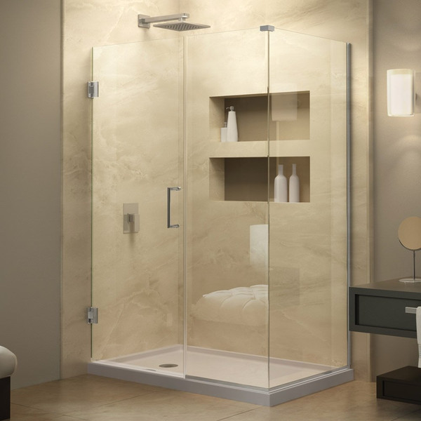 DreamLine Unidoor Plus SHEN-24375340-04 Frameless Hinged Shower Door
