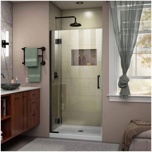 DreamLine Unidoor-X D12972-09 Frameless Shower Door Enclosure Modern Design