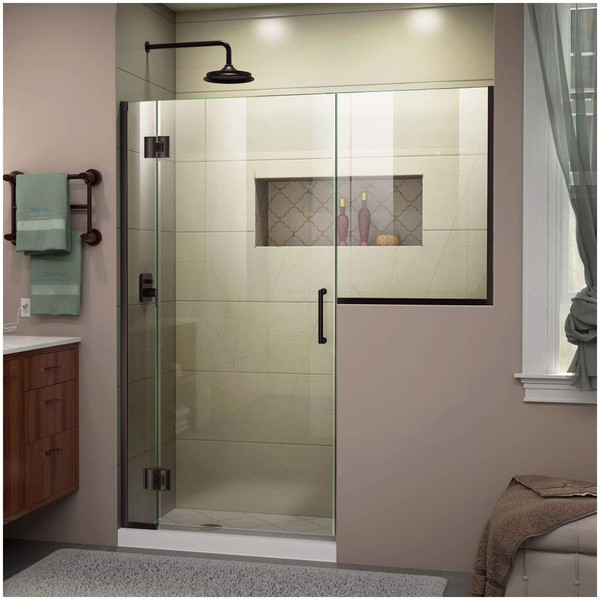 DreamLine Unidoor-X D1283036-06 Frameless Shower Door Enclosure