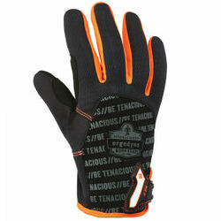 Ergodyne B2139391 & #174 ProFlex & #174 812 Standard Utility Glove, Black, Small,