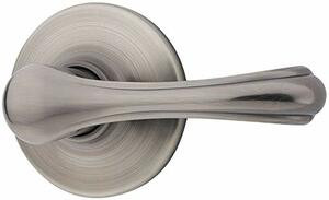 Kwikset 967DNL-15A S Dorian Interior Double Cylinder Handleset Trim Smart Key Antique Nickel Finish