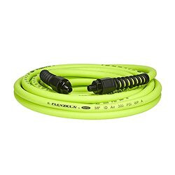 Legacy Manufacturing MTHZP3825YW2 Flexzilla Pro Air Hose, 3/8 in. x 25 ft., Heavy Duty, Lightweight, Hybrid, ZillaGreen - HFZP3825YW2