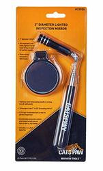 Mayhew CZ17955 STEEL PRODUCTS 2 Diameter Lighted InspectionMirror