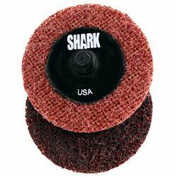 Shark Industries Ltd SR13004 Shark Shark 2-Inch Quick Change Surface Conditioning Discs, Maroon, Pack-50, Grit-Medium