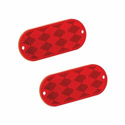 FULTON/WESBAR (CEQUENT)220-7178010 REFLECTOR RED W/MNT HOLE