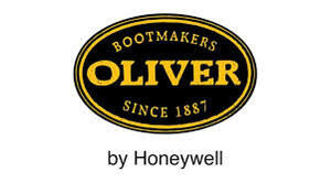 OLIVER BY HONEYWELL 821-OL11113-GRY-120 GRAY/RED  LEATHER MID-HIKER  5 IN  STEEL TOE  WP