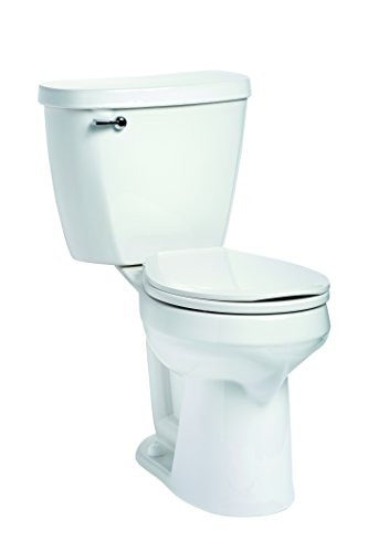 MANSFIELD 388.387.WHT Plumbing Summit Round SmartHeight 1.28 Toilet, White