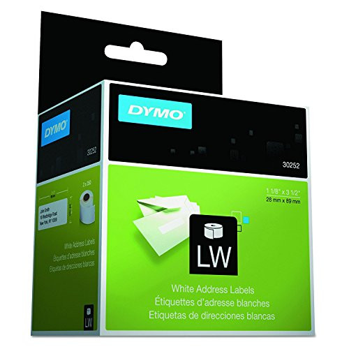 DYMO 30252 700CT ADDRESS LABEL 1-1/8 X 3-1/2 LABELS (2PACK OF 350EA)