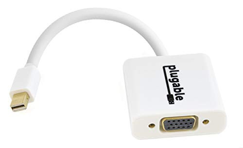 PLUGABLE TECHNOLOGIES MDPM-VGAF MINI-DP MALE TO VGA FEMALE PLUGABLE PASSIVE DISPLAY ADAPTER