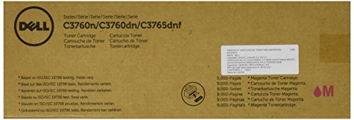 DELL PRINTER ACCESSORIES XKGFP DELL C376XN/DN/DNF MGTA TONER 9K PAGE MAGENTA CARTRIDGE 331-8431