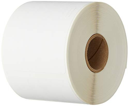 DYMO 30857 White Name Badge Adhesive Labels with Clip Hole – 250 Labels per Roll