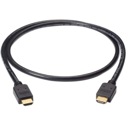 BLACK BOX CARTS VCB-HDMI-002M HIGH-SPEED HDMI CABLE WITH ETHE RNET - MALE/MALE 2M (6.5FT.)