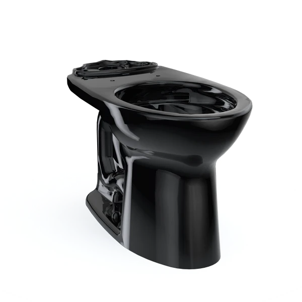 TOTO® Drake® Elongated Universal Height Universal Height TORNADO FLUSH® Toilet Bowl, Ebony - C776CEF#51
