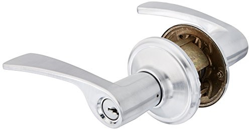 Schlage F51A-MER-626 F51A Merano 626 Merano Entry Door Lock Satin Chrome
