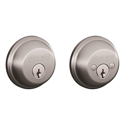 SCHLAGE RESIDENTIAL LOCK B62-626 DBL CYL DEADBOLT 626 B62-626 KA4 12-321,