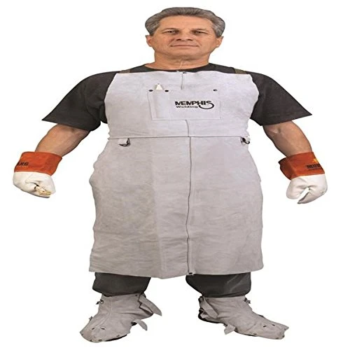 Memphis Glove Welding Leather Bib Apron, 24" x 42"