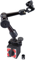 L.S. Starrett 660 Magnetic Base with Post Assembly & Mini-Mag with Articulating Arm