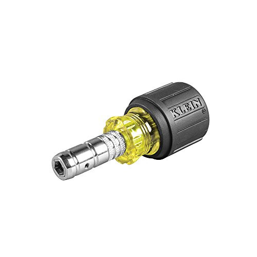Klein Tools 2-in-1 Hex Head Slide Driver Nut Driver, 1-1/2 in. – Model 65131