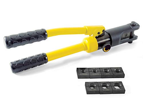 Titan TN11981 Tools High Capacity 7.5 Ton Hydraulic Cable Crimper