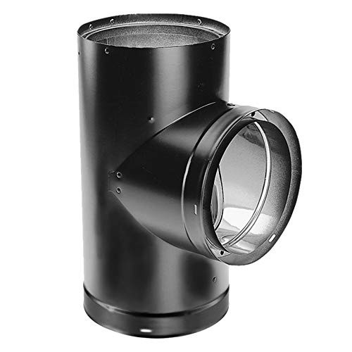 DuraVent 211603 M G 8DVL-T 8 Inch Dura-Vent DVL Double-Wall Tee With Cover