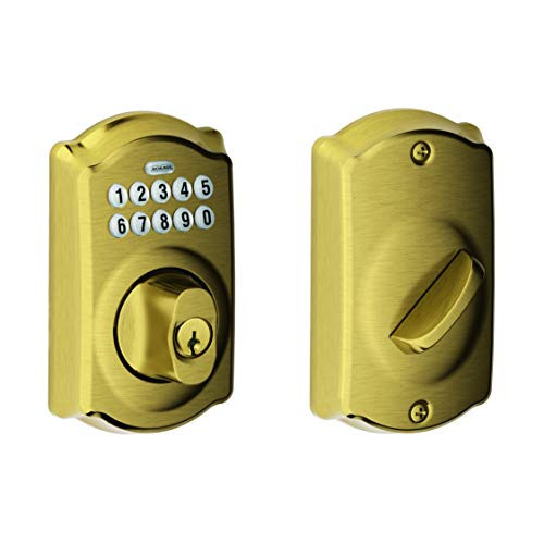 SCHLAGE ELECTRONIC DEADBOLTS Schlage BE365 CAM 609