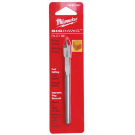 MILWAUKEE B1402779 & #174 Big Hawg & #174 Pilot Bit, 1/4 Shank