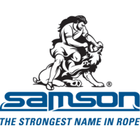 SAMSON ROPE 435020405030 XLS3 8MM WHT W/RED TRACE 500