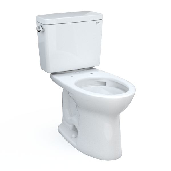 TOTO® Drake® Two-Piece Elongated 1.6 GPF TORNADO FLUSH® Toilet with CEFIONTECT®, Cotton White - CST776CSG#01