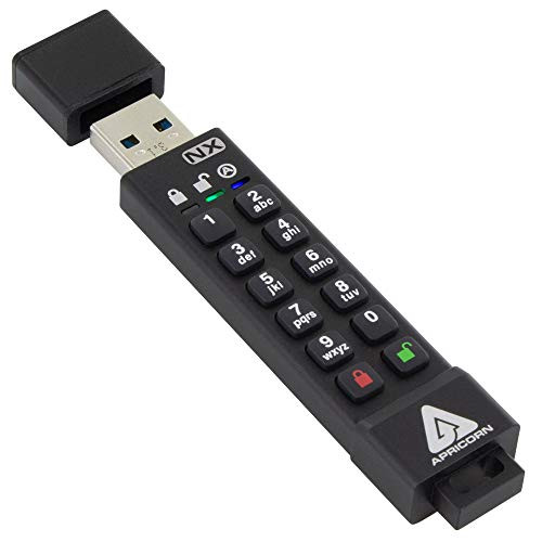 APRICORN, INC. ASK3-NX-32GB 32GB 256B AES XTS ENCRYPTED SECR USB 3.0