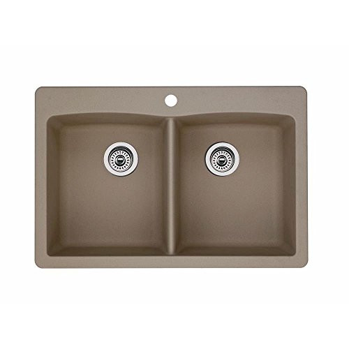 BLANCO 441285 33X22 1H 2B SINK *SILGII TRUF BLANCO 441285 33X22 1H 2B SINK *SILGII TRUF