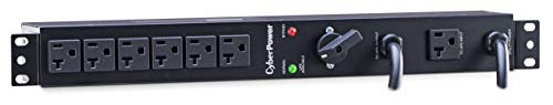 CYBERPOWER SYSTEMS (USA), INC. MBP20A6 20A 6OL 1U REAR OUTLETS 6 FT CORD 3 YEAR WARRANTY