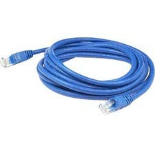 ADD-ON ADD-1FCAT7-BE 1FT RJ-45 M/M CAT7 BLUE CU PVC PATCH CBL