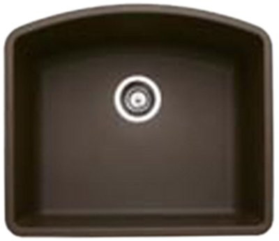 Blanco Diamond Single Bowl Silgranit (Um) - Cinder Blanco 441468